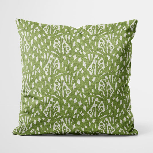 Forest Green Leaf - Pillow