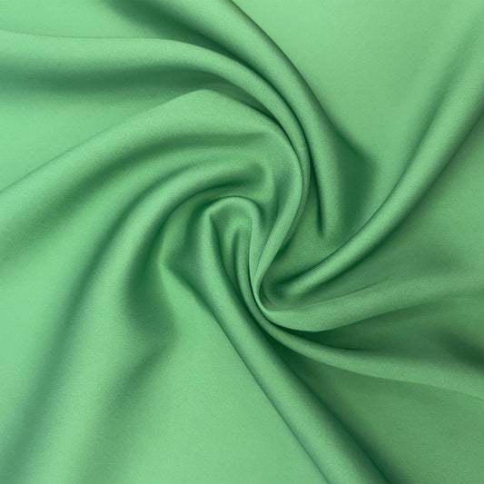 Faux Silk Satin - Mint Unicolor Fabric