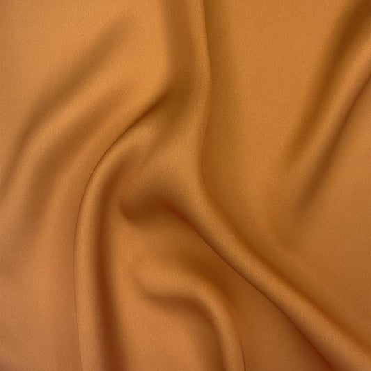 Faux Silk Satin - Sundial Unicolor Fabric