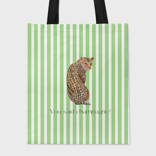 You Said Champagne - Tote Bag