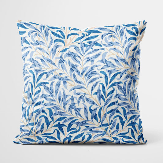 William Morris Willow Bough Kissen, Blau