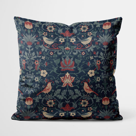 Magic forest Flowers and Birds - Pillow