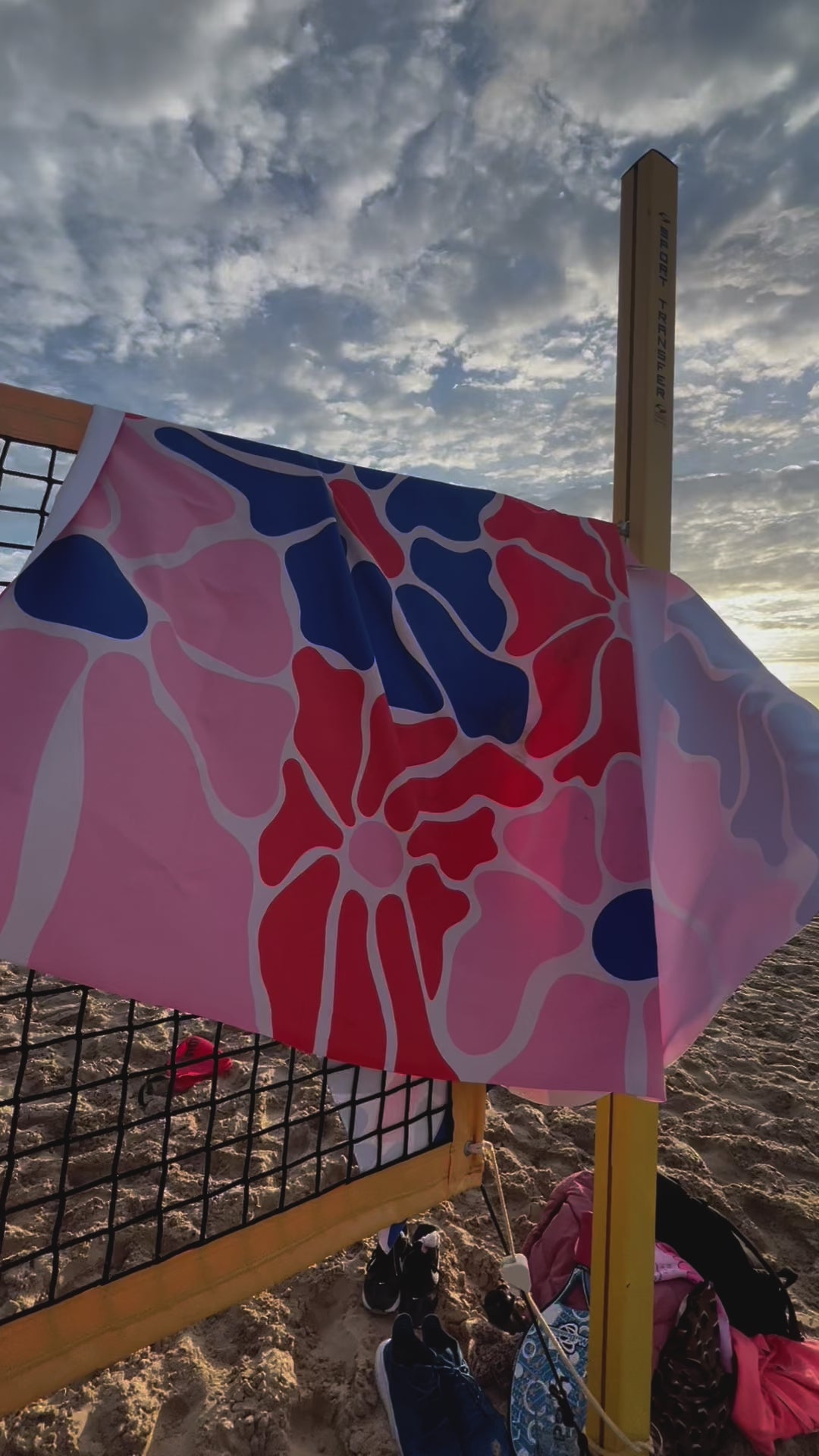 Flower Power - Microfiber Beach Towel