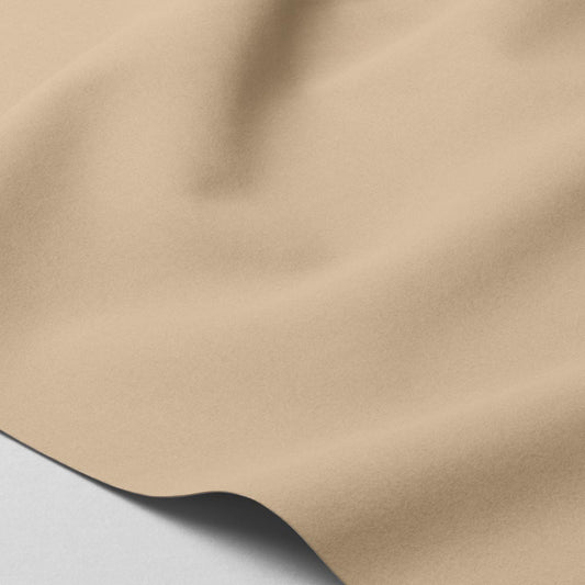 Beige Softshell - wasserdichter Stoff für Kleidung